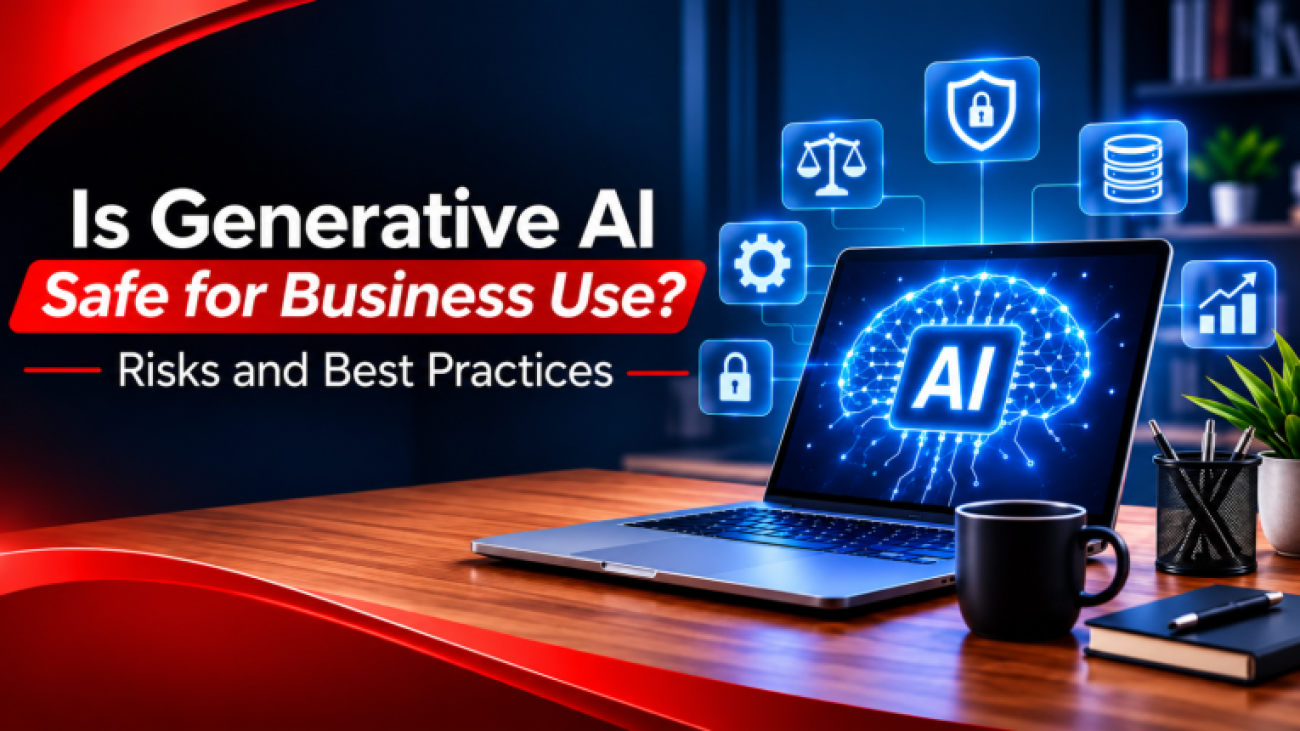 Generative AI business safety and security.