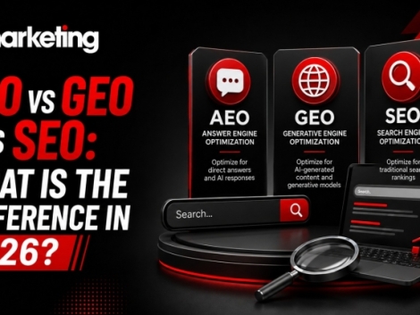AEO vs GEO vs SEO: key differences in 2026.